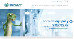 Desktop Screenshot of bioassay.com.pe