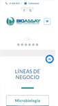 Mobile Screenshot of bioassay.com.pe